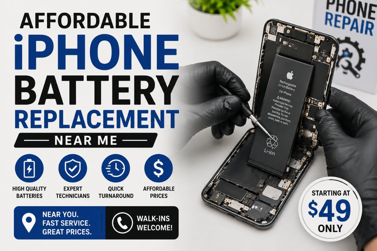 Affordable iPhone Battery Replacement Near Me