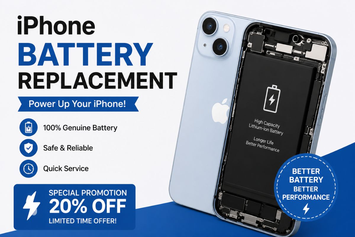 iPhone Battery Replacement Promotion